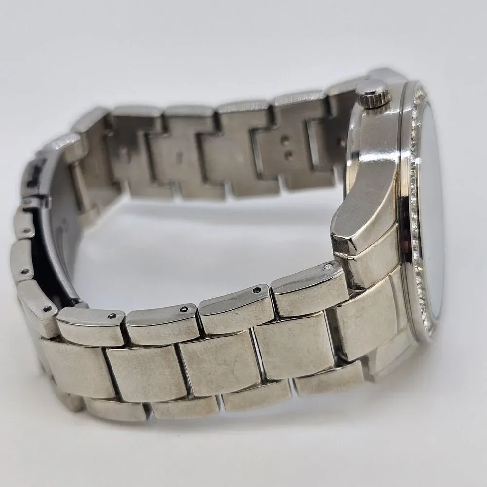 Women's Hearts Watch 38MM Purple Dial Gray Bracelet Band 6